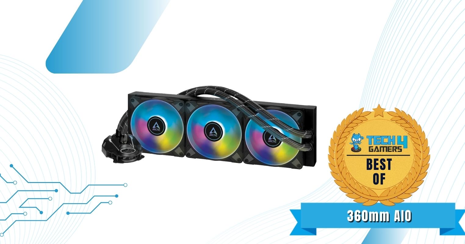 Best 360mm AIO Cooler For Ryzen 5 5600X - ARCTIC Liquid Freezer II 360 A-RGB