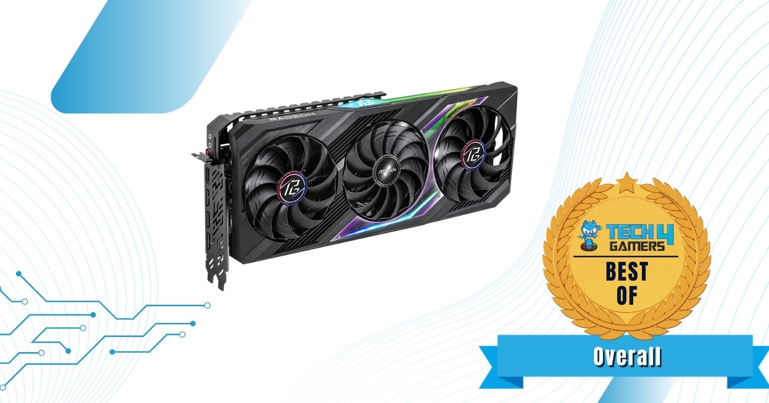 Best overall RX 7700 XT Graphics Card - ASRock Phantom Gaming Radeon RX 7700 XT