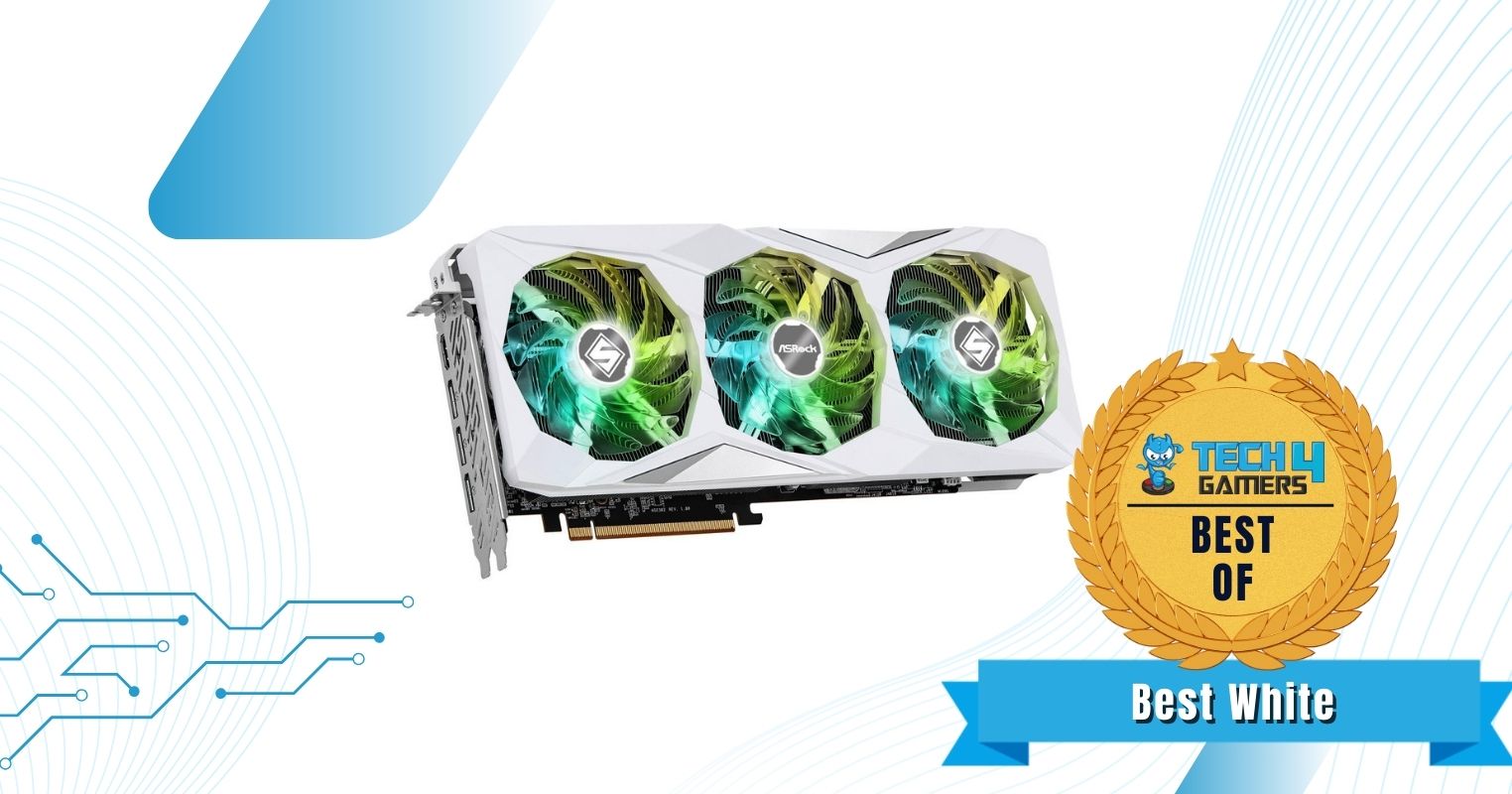 Best White RX 7800 XT Graphics Card - ASRock Steel Legend Radeon RX 7800 XT