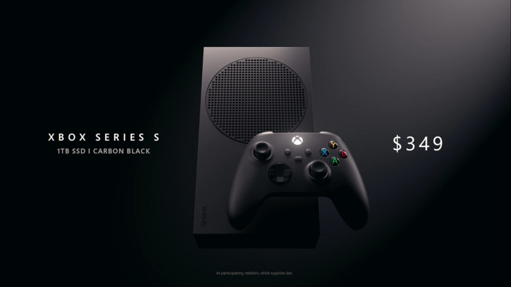 Xbox Series S Carbon Black Now Available