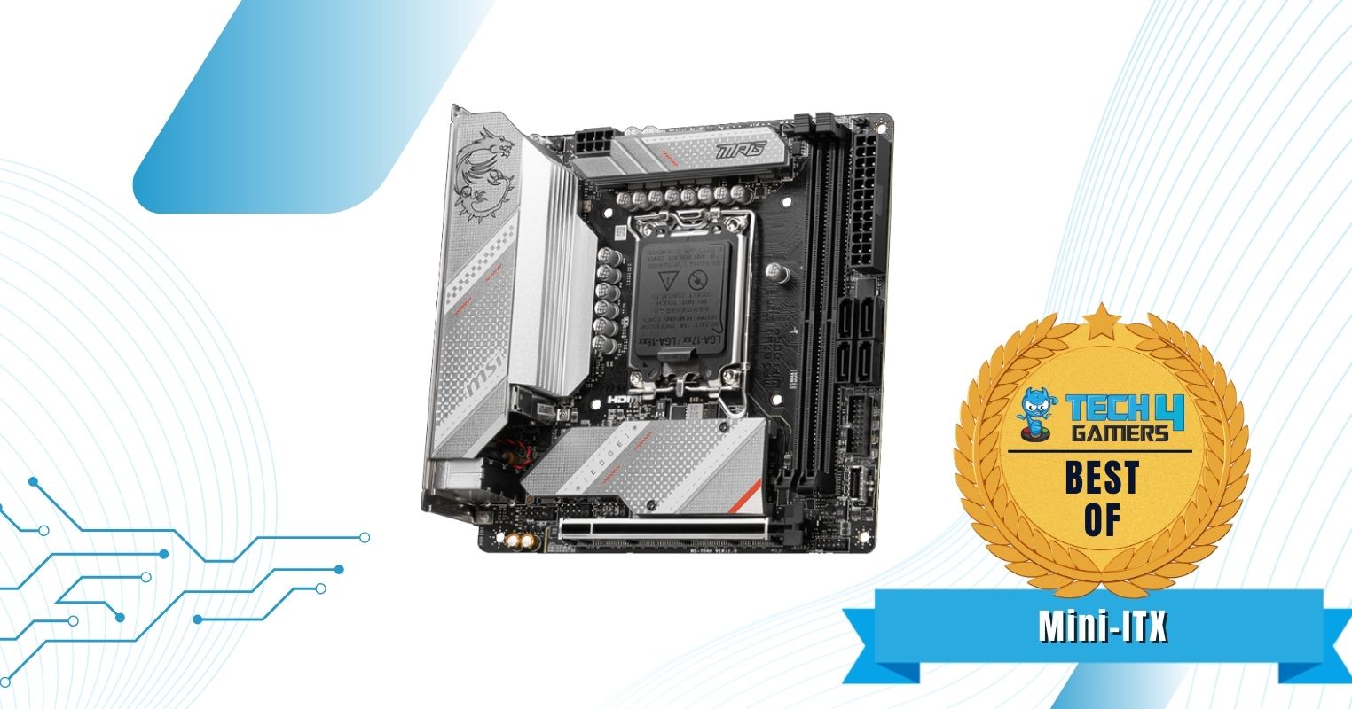 Best Mini-ITX Motherboard For i5-14600KF - MSI MPG B760I Edge WiFi