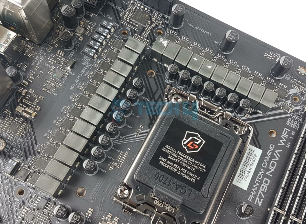 ASRock Z790 NOVA WiFi - Power Delivery Circuit