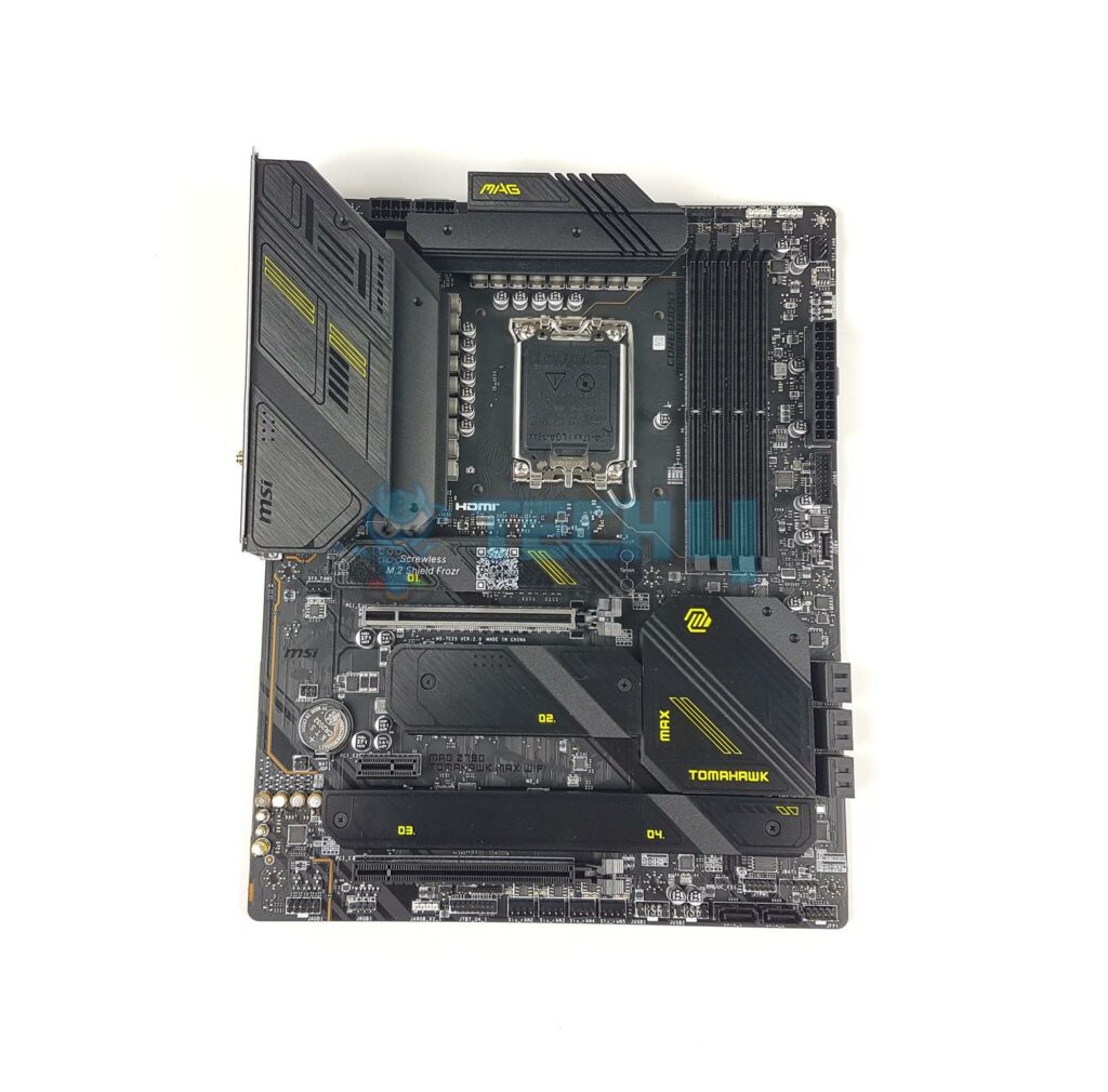 MSI Z790 Tomahawk Max WiFi Motherboard — Top View 1024x101