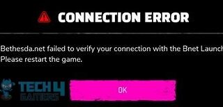 Connection Error