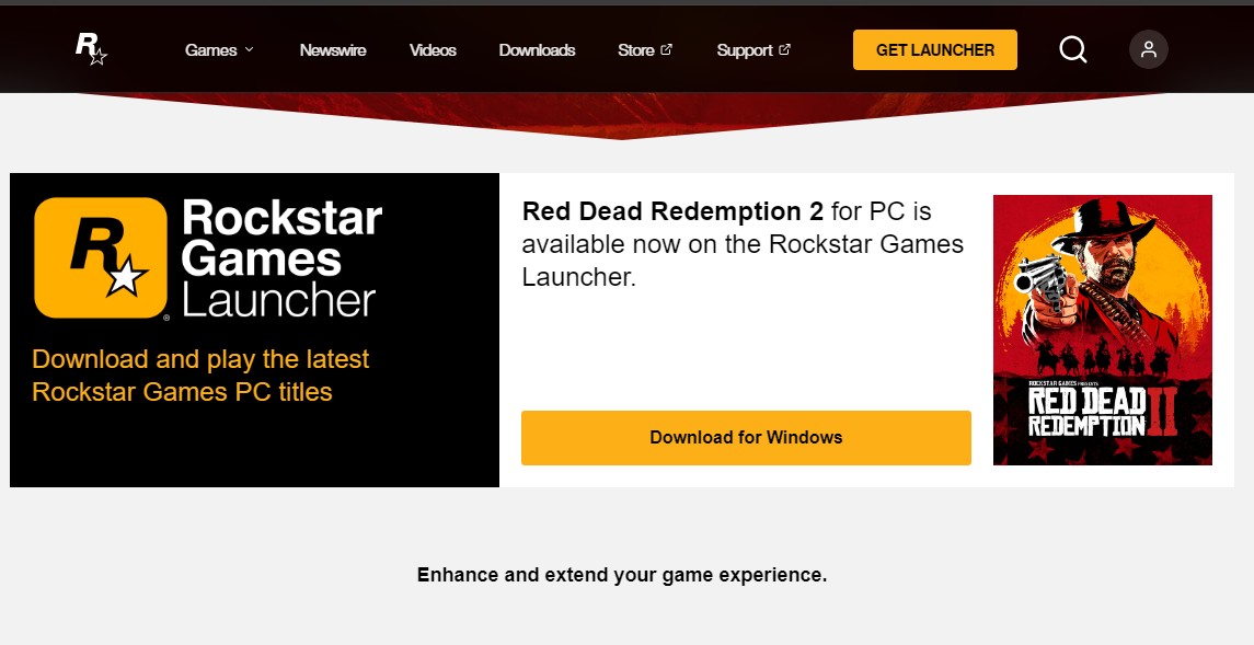 Rockstar Games Website