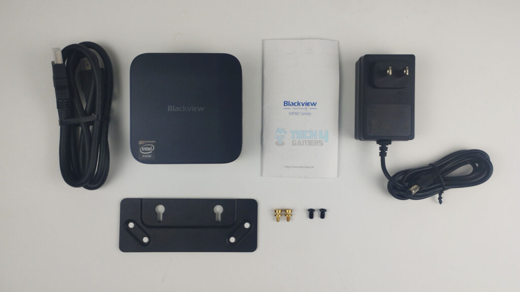 Blackview MP80 Mini PC - Box Content