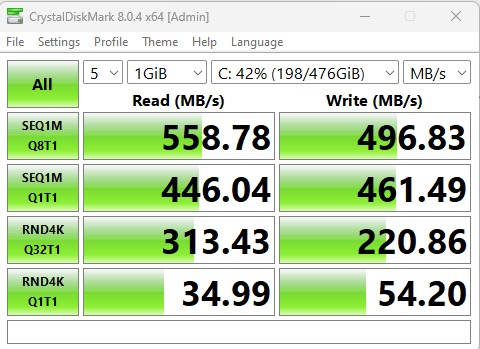 SSD Speed