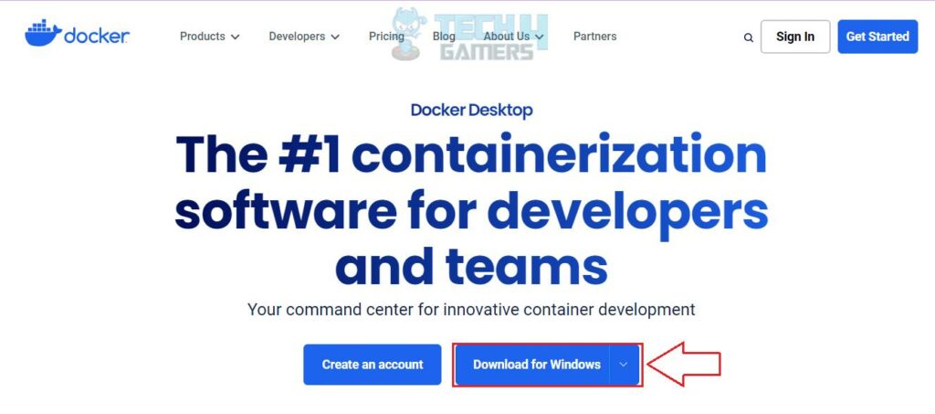 Download Docker Desktop