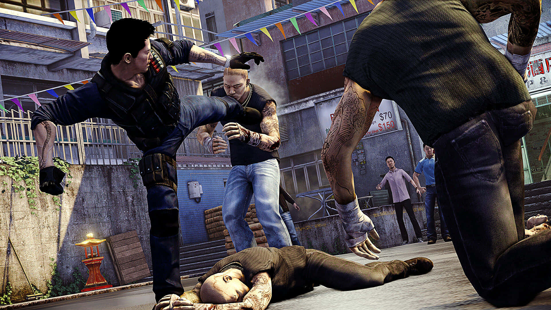 Sleeping Dogs combat