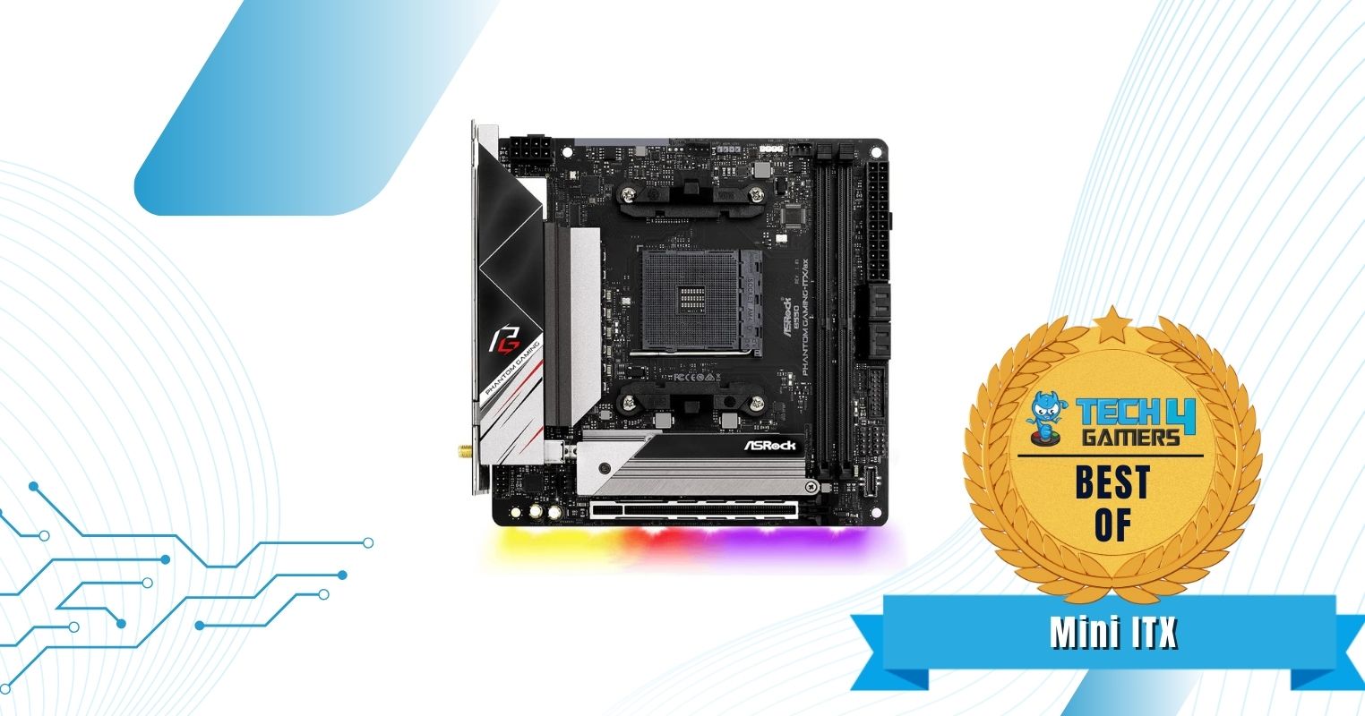 ASRock B550 Phantom Gaming-ITX/AX - Best Mini-ITX Motherboard For 5700X3D