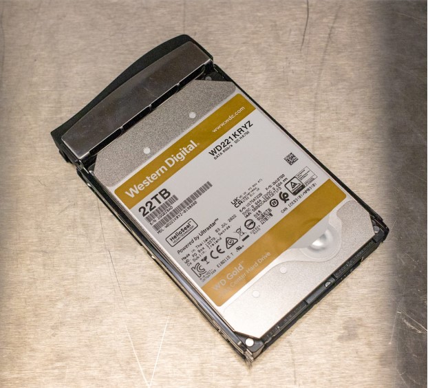 WD Gold 22 TB Enterprise drive 