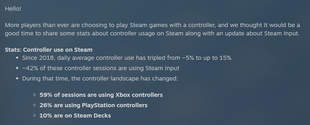 Steam New Report